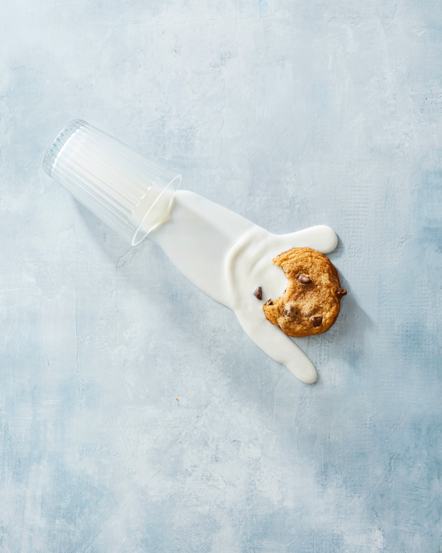 Spilled Milk Choc Chip Cookie Stop Motion