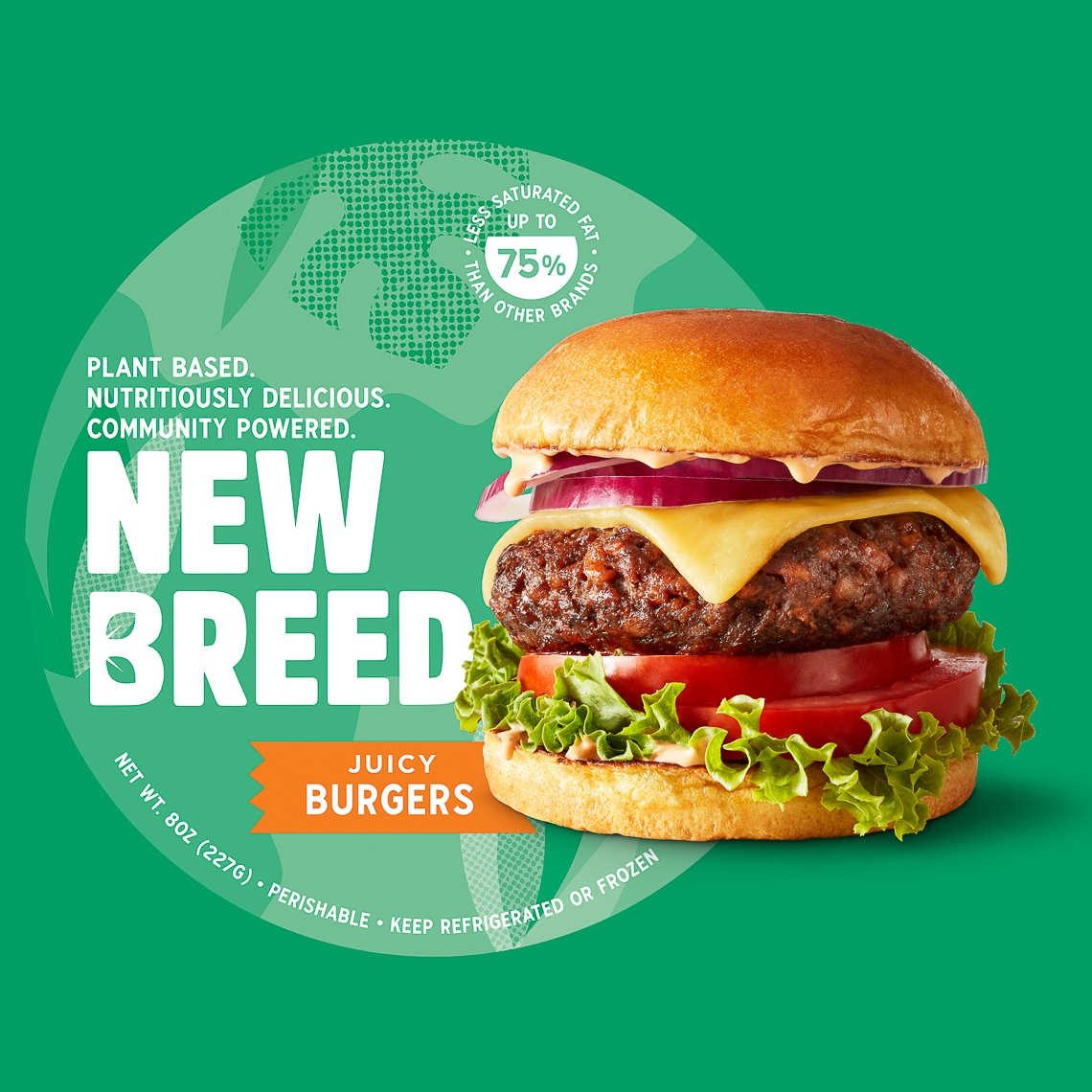 New Breed Packaging Burger 
