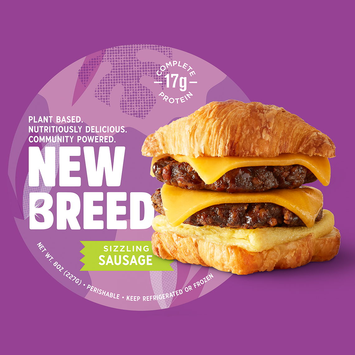 New Breed Packaging Breakfast Sandwich